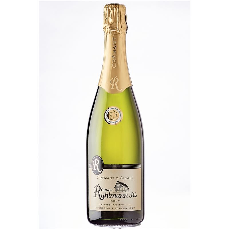 Crémant Brut méthode traditionnelle - Domaine Gilbert RUHLMANN