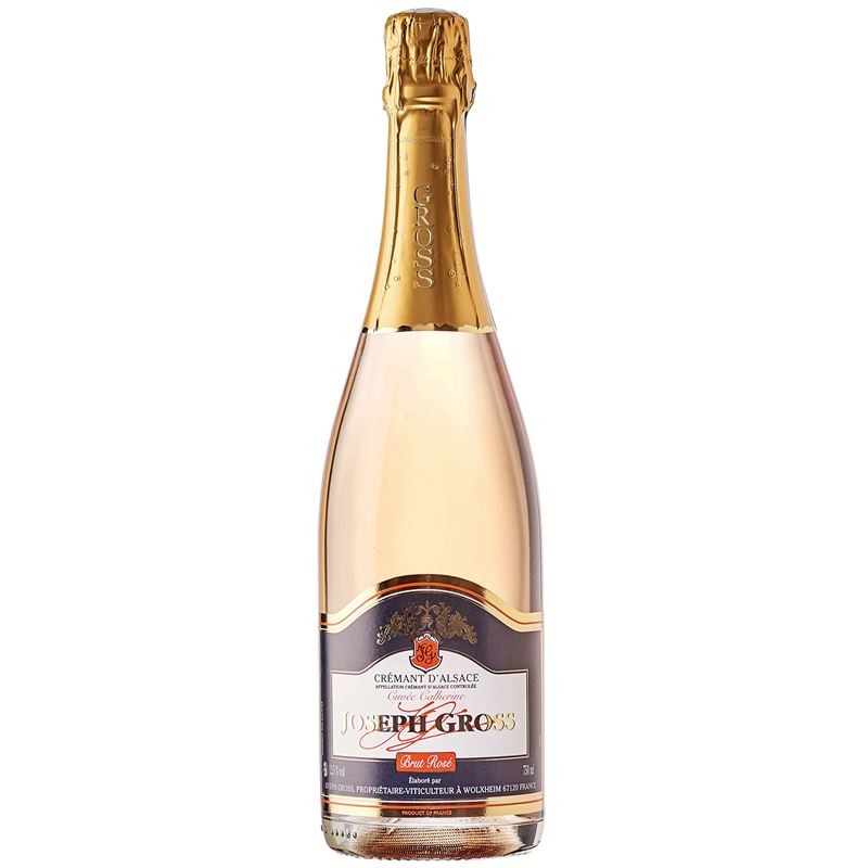 Crémant d'Alsace Rosé Cuvée Catherine -domaine GROSS